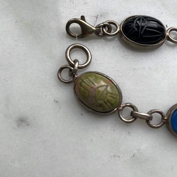 Scarb bracket in sterling silver - Picture 2 of 3